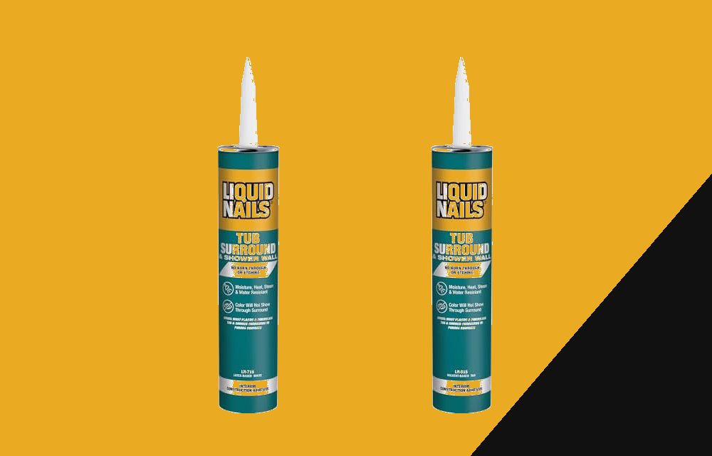 Tub Surround & Shower: Tub surround adhesive by Liquid Nails